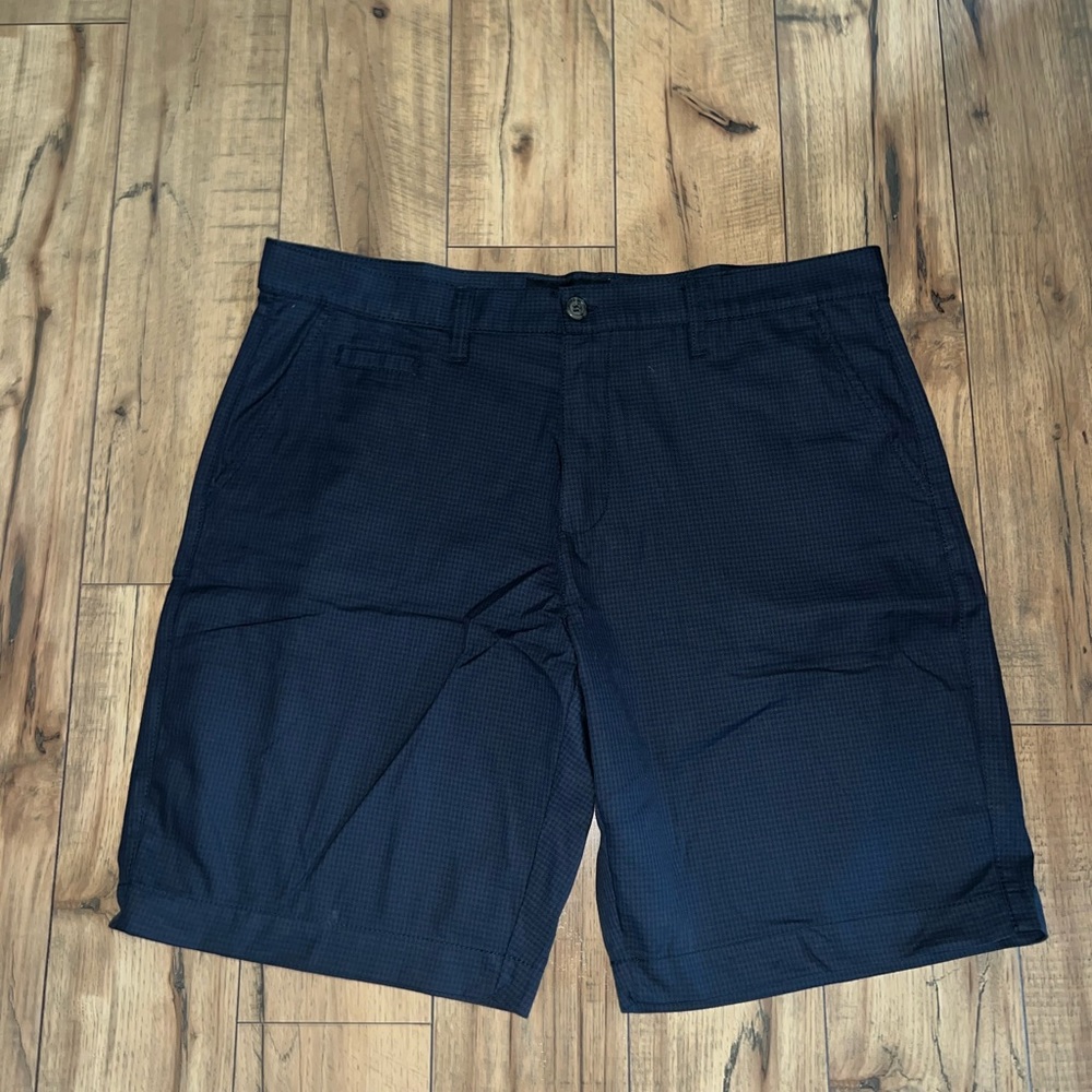 plaid shorts